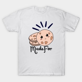 Made For Each Other Cookies and Milk T-Shirt